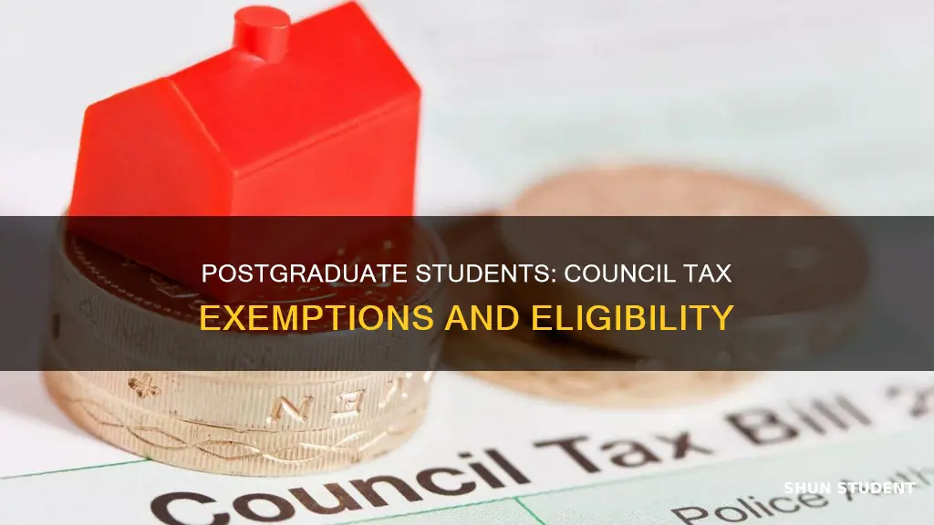 do full time postgraduate students pay council tax