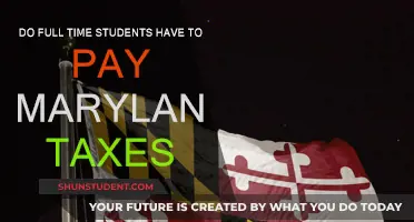 Maryland Taxes: Full-Time Students and Their Tax Exemptions