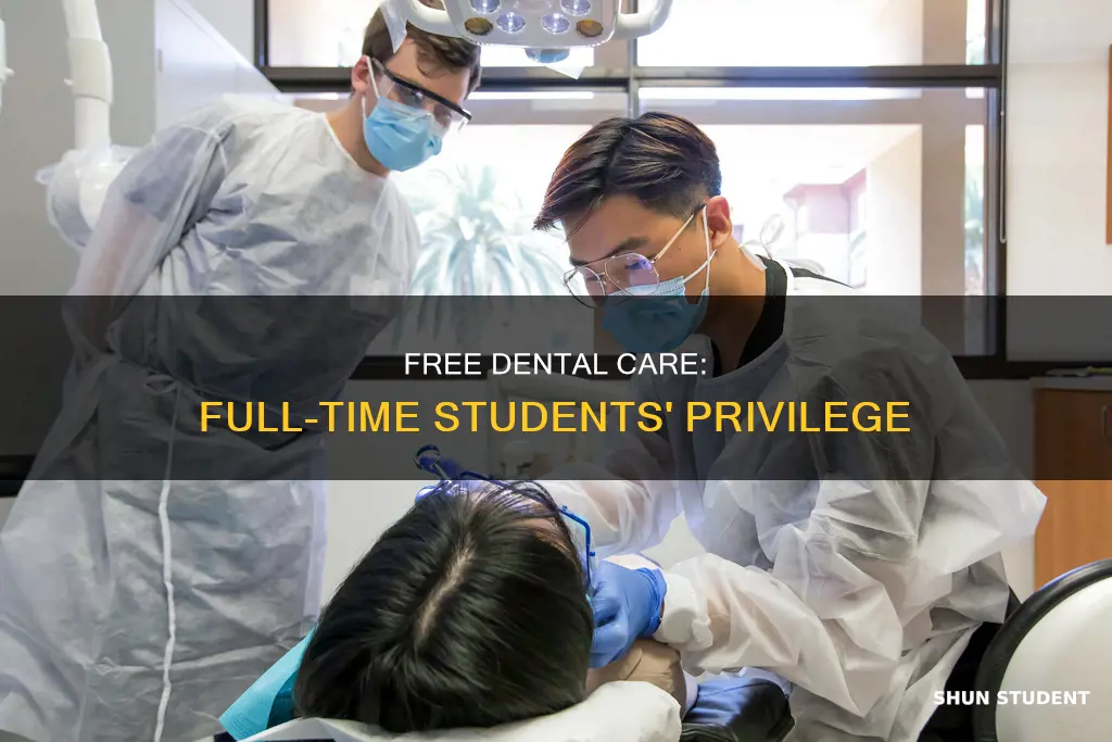 do full time students pay for dentist