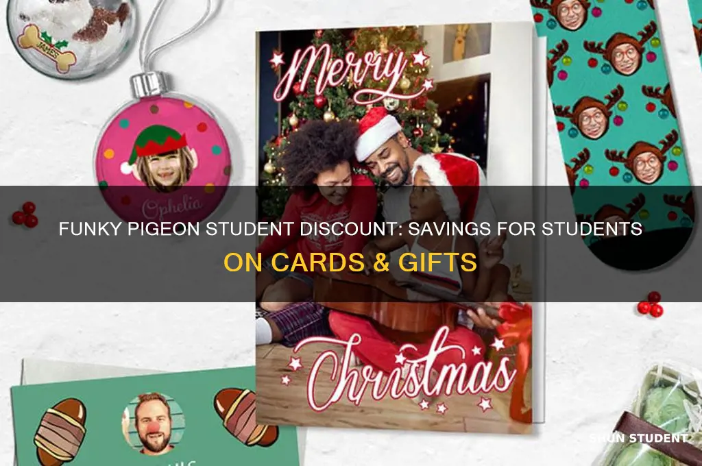do funky pigeon do student discount