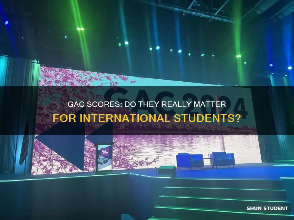 do gac scores matter for international students