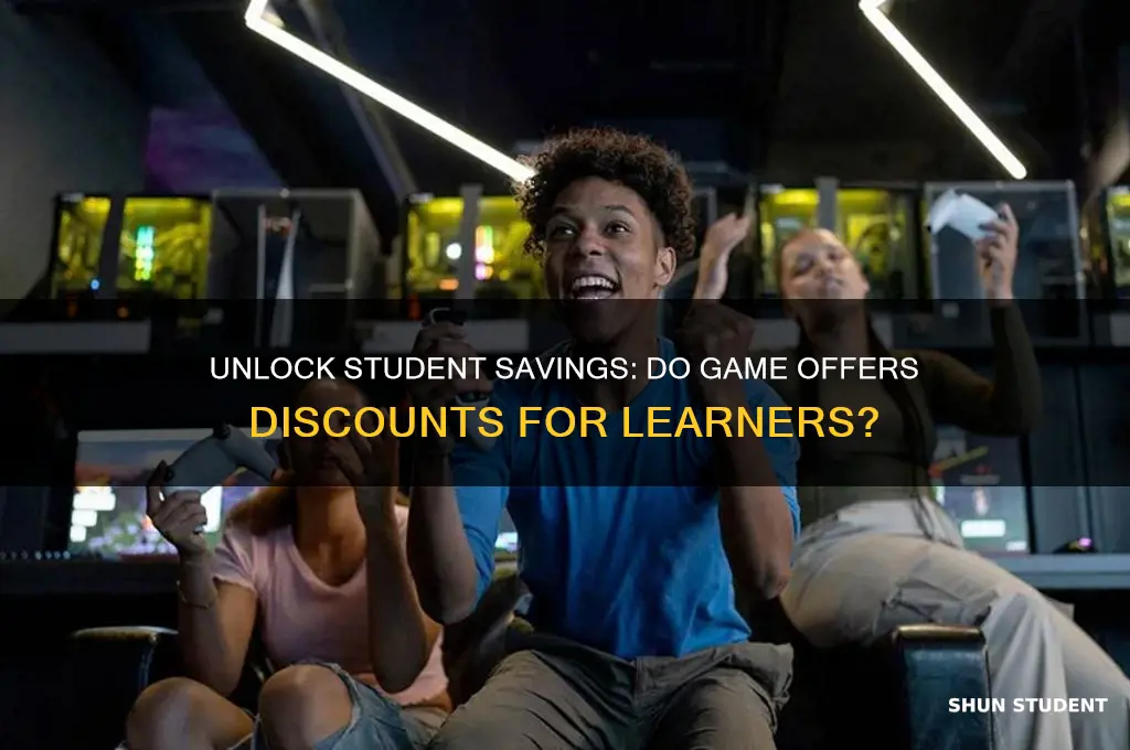 do game do student discount