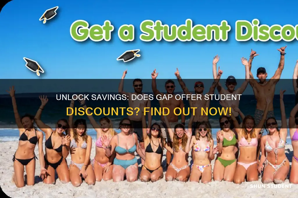 do gap offer student discount