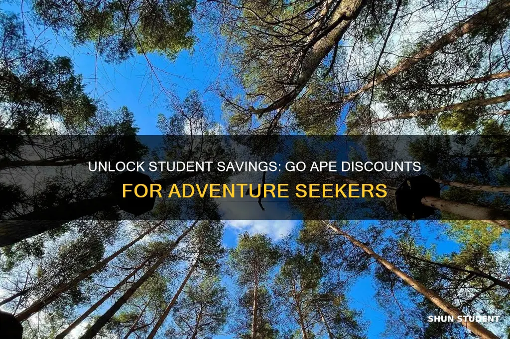 do go ape do student discount