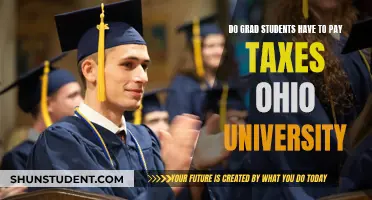 Grad Student Tax Queries: Ohio University Edition