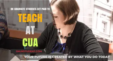 Do CUA Graduate Students Earn Stipends for Teaching Roles?