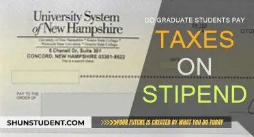 Grad Students: Are Stipends Taxable Income?