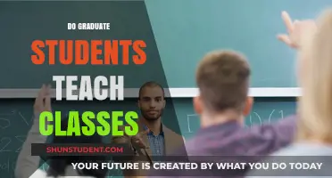 Graduate Students as Educators: Teaching Roles in Higher Education