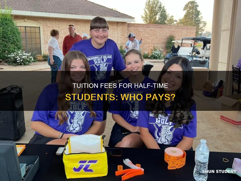 do half time students pay tuition