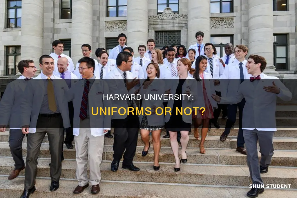 do harvard university students wear uniforms