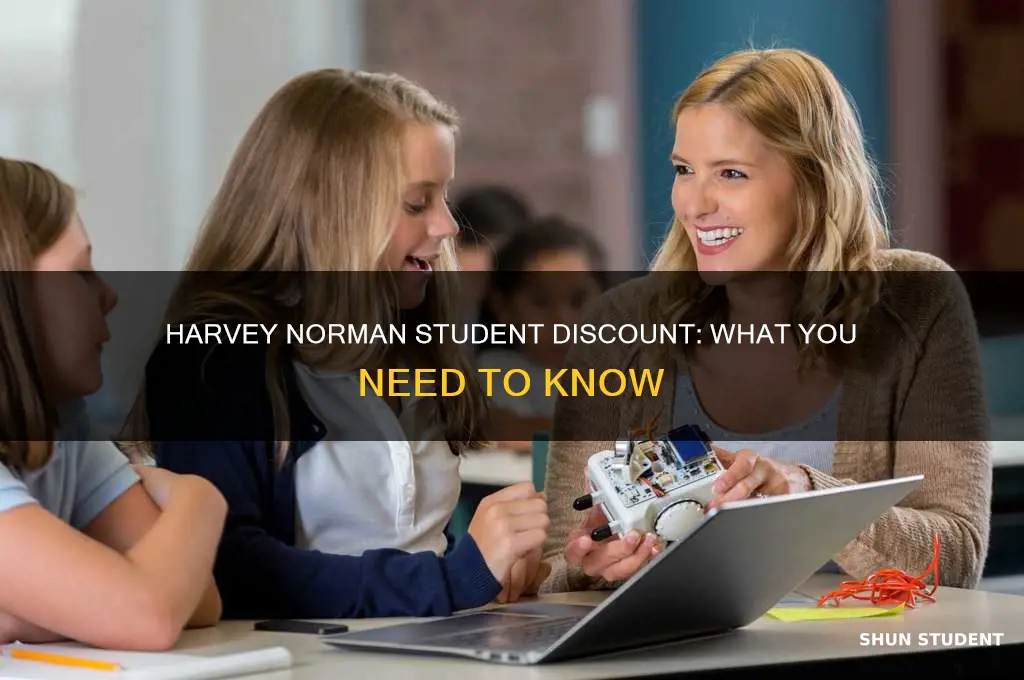do harvey norman do student discount