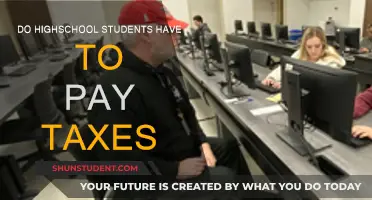 High Schoolers and Taxes: Who Pays?