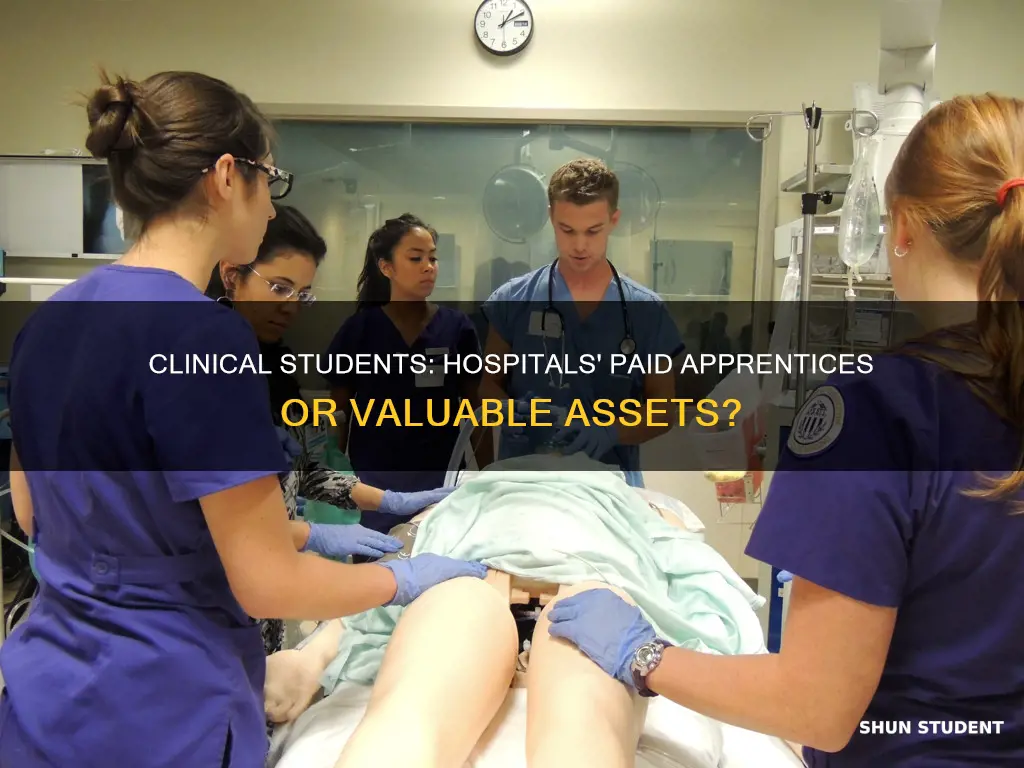 do hospitals get payed to have clinical students