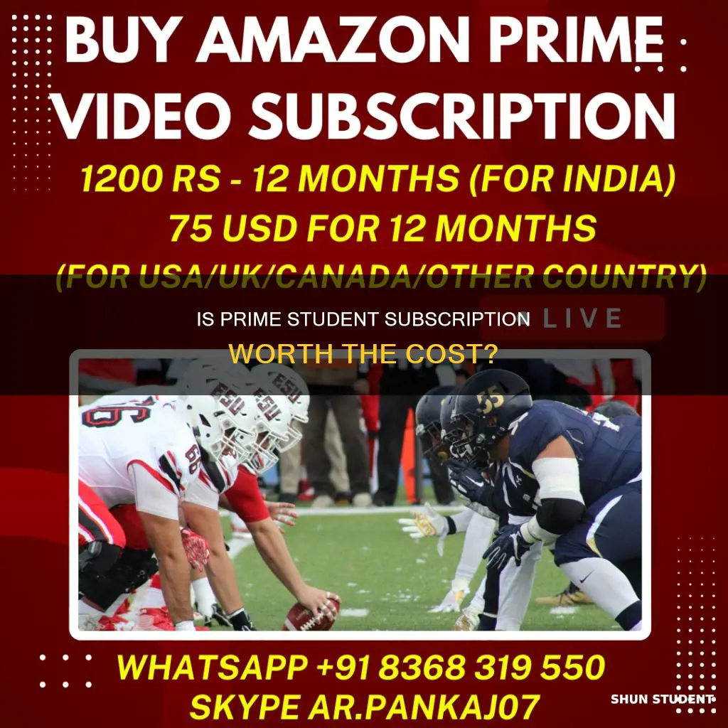do i ahve to pay for prime student