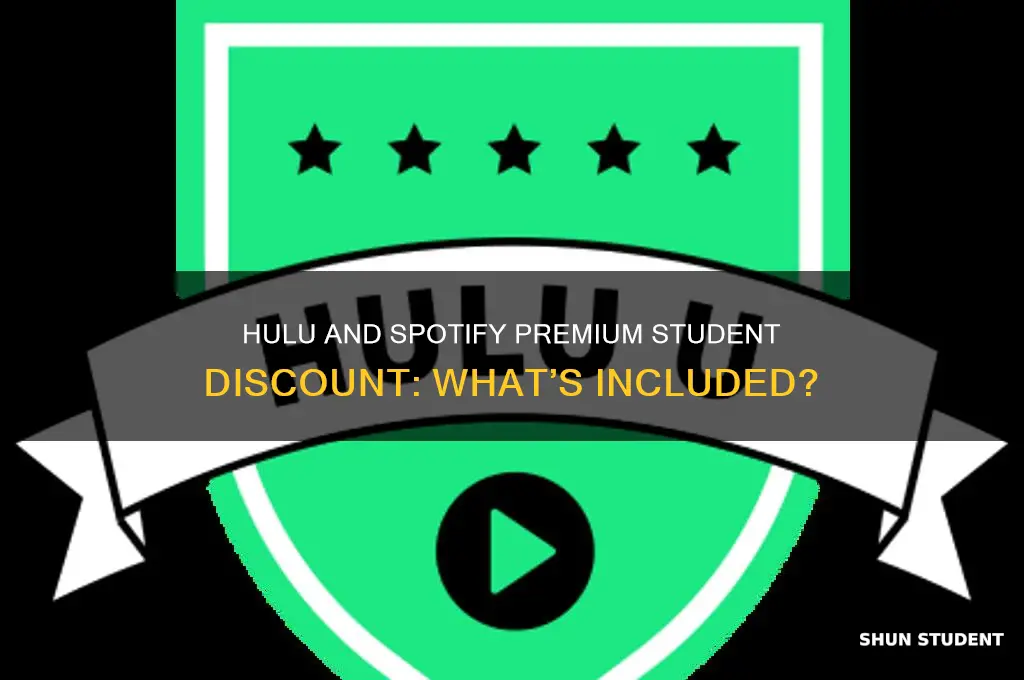 do i get hulu with spotify premium student discount