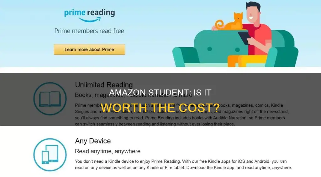 do i have to pay for amazon student