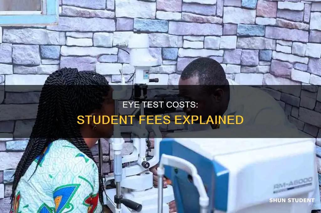 do i have to pay for an eye test student