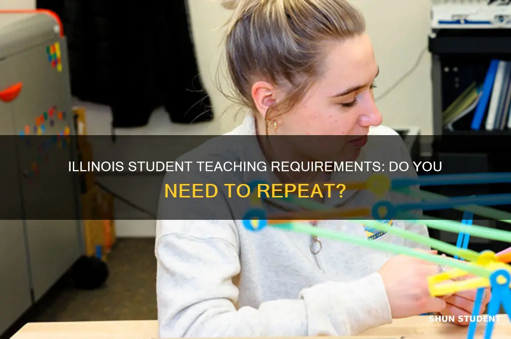 do i have to student teach again illinois