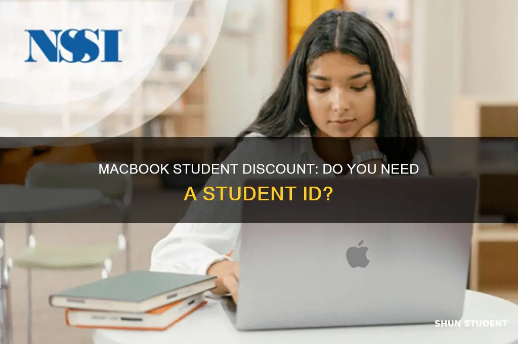 do i need a student id for macbook student discount