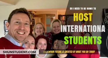 Hosting International Students: Do You Need to Be Home?