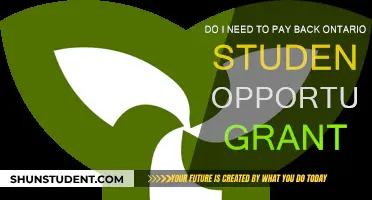 Understanding the Ontario Student Opportunity Grant Repayment