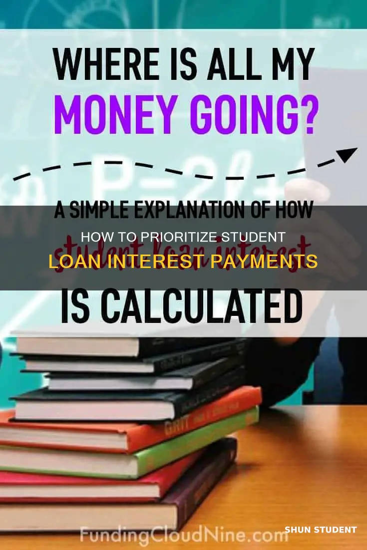 do i pay student loan interest first