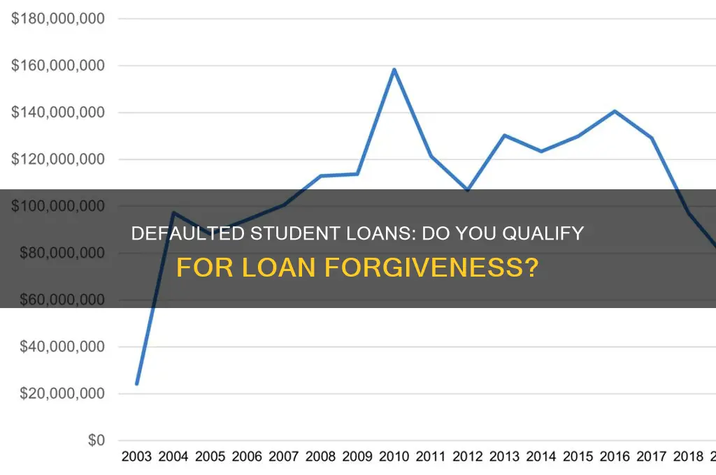 do i qualify for student loan forgiveness if i defaulted