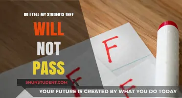 Should Teachers Be Honest About Failing Grades with Students?