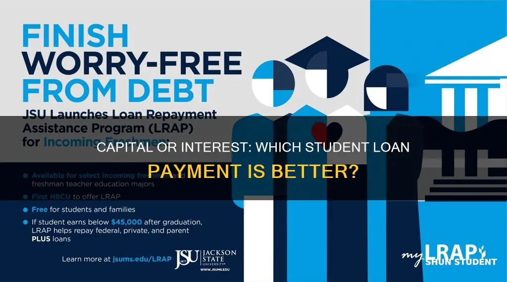 do i want to pay capital or interest student loan
