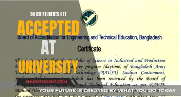 International Education: University Acceptance for IEB Students