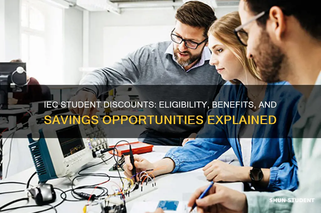 do iec students get student discounts