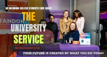 University Services: Do Incoming Students Really Care?
