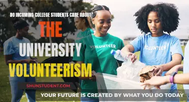 University Volunteerism: A Draw for Incoming Students?