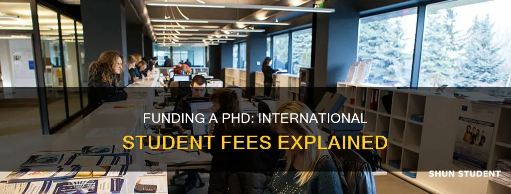 do international student have to pay for phd