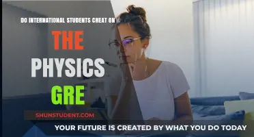 Physics GRE: Do International Students Cheat?