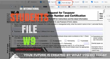 International Students: Understanding W-9 Requirements