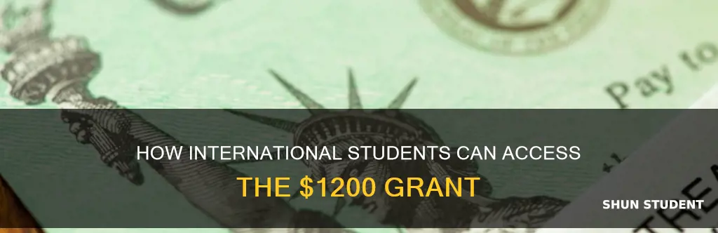 do international students get 1200