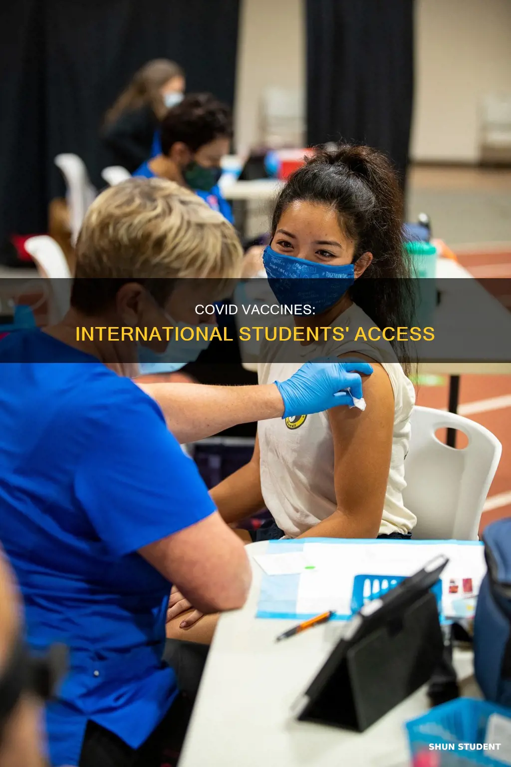 do international students get covid vaccine