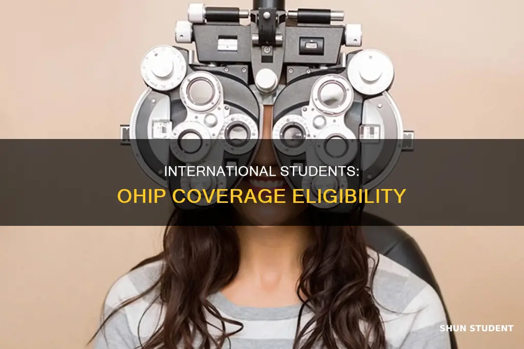 do international students get ohip