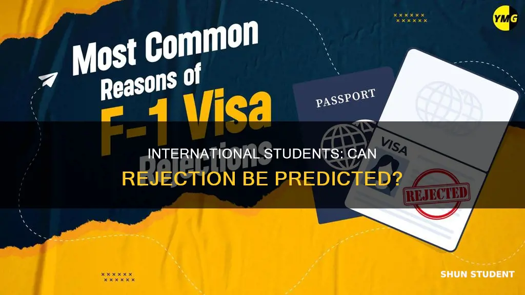 do international students get rejected