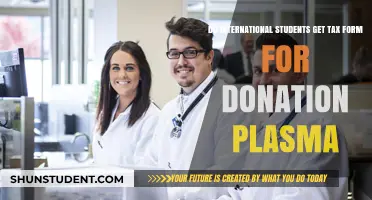 Donating Plasma: International Students and Tax Forms