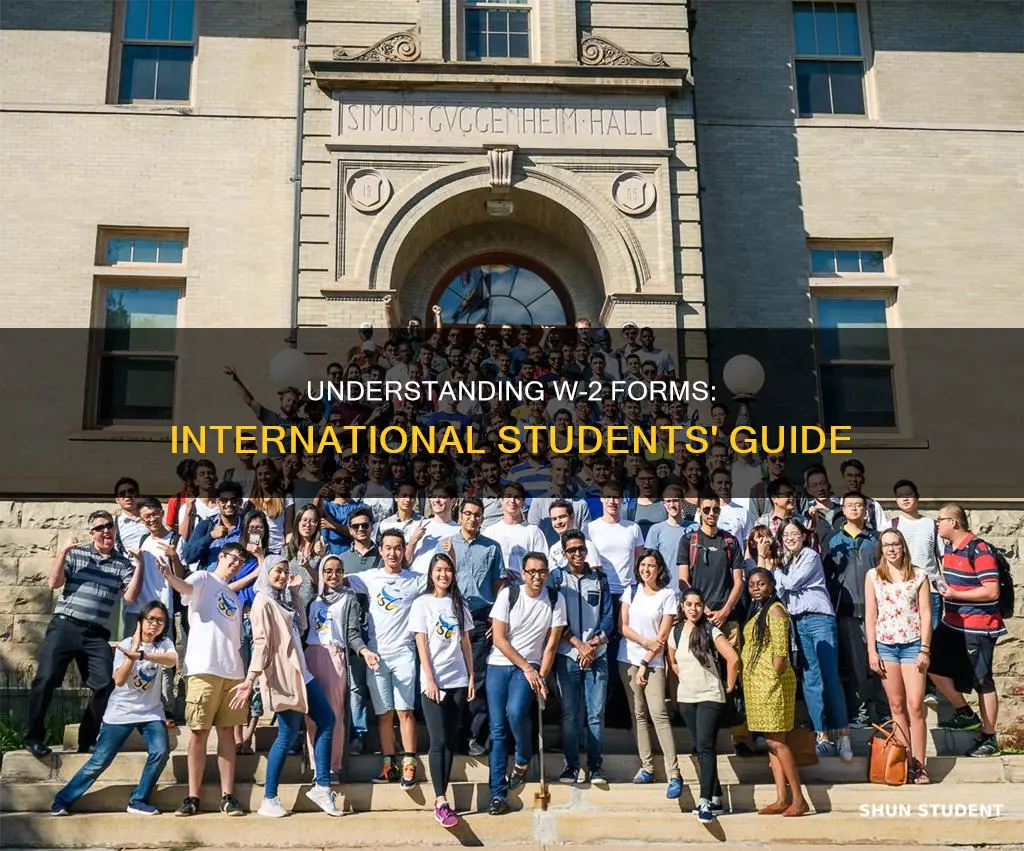 do international students get w2