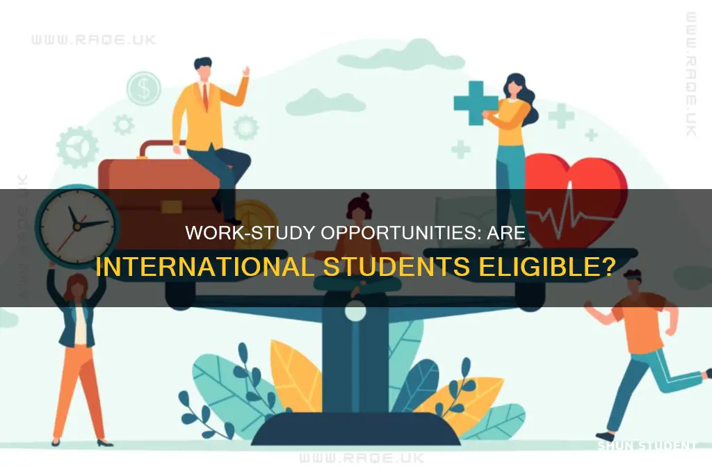 do international students get work study