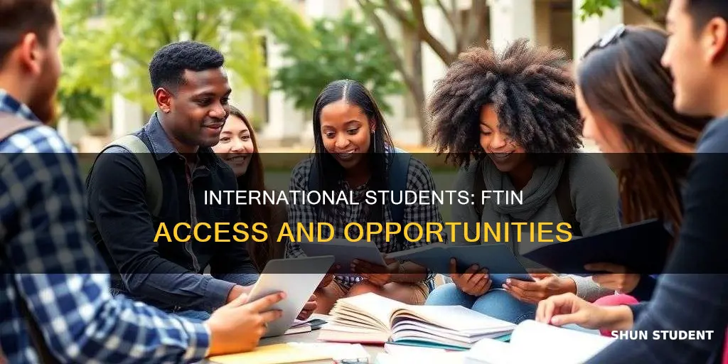 do international students have a ftin