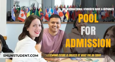 International Students: Separate Admissions Pool?