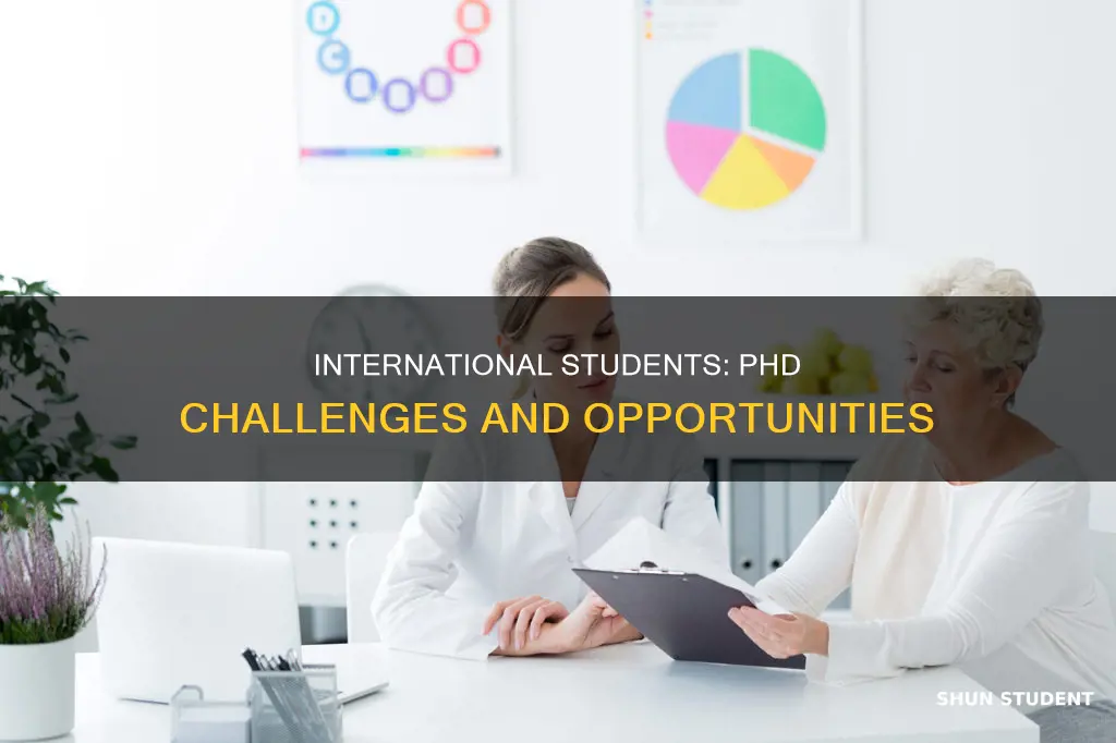 do international students have disadvantage phd