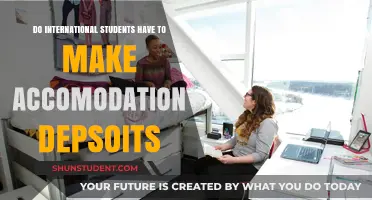 International Students: Accommodation Deposit Requirements