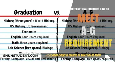 International Students: A-G Requirements and You