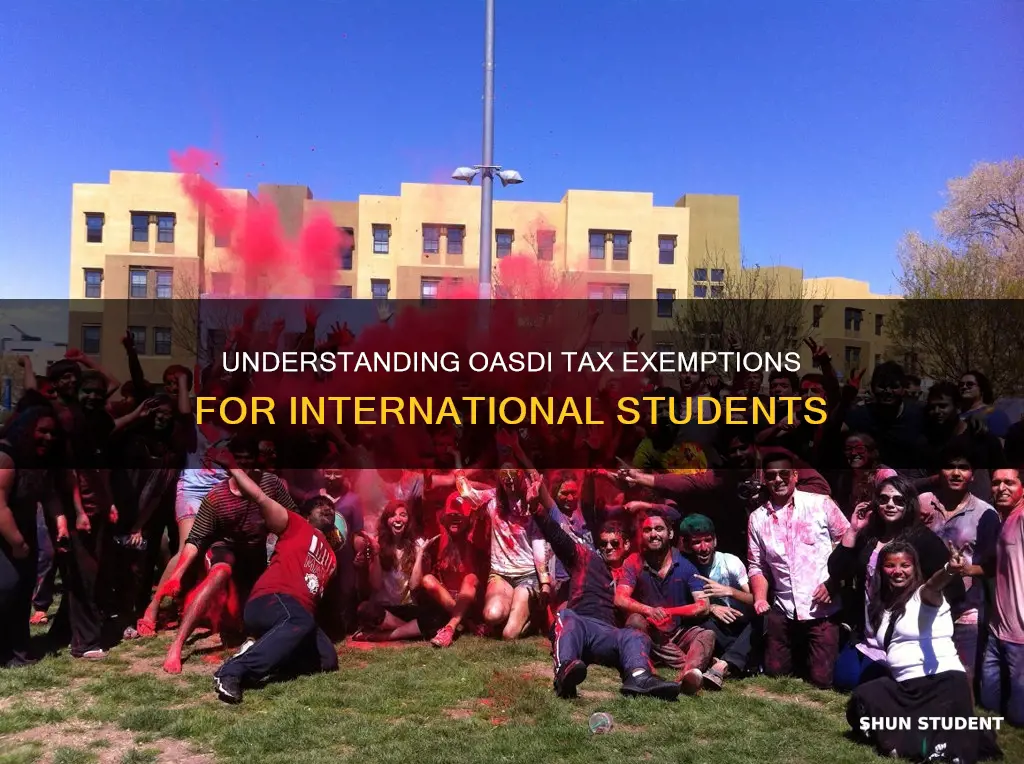 do international students have to pay oasdi tax