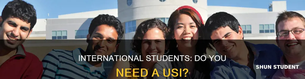 do international students need a usi